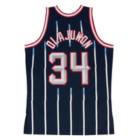 SWINGMAN ROAD JERSEY ROCKETS 96 HAKEEM OLAJUWON
