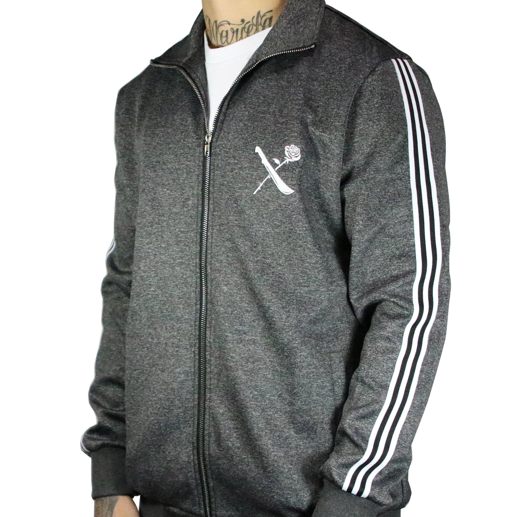 SRVL Track Jacket Charcoal