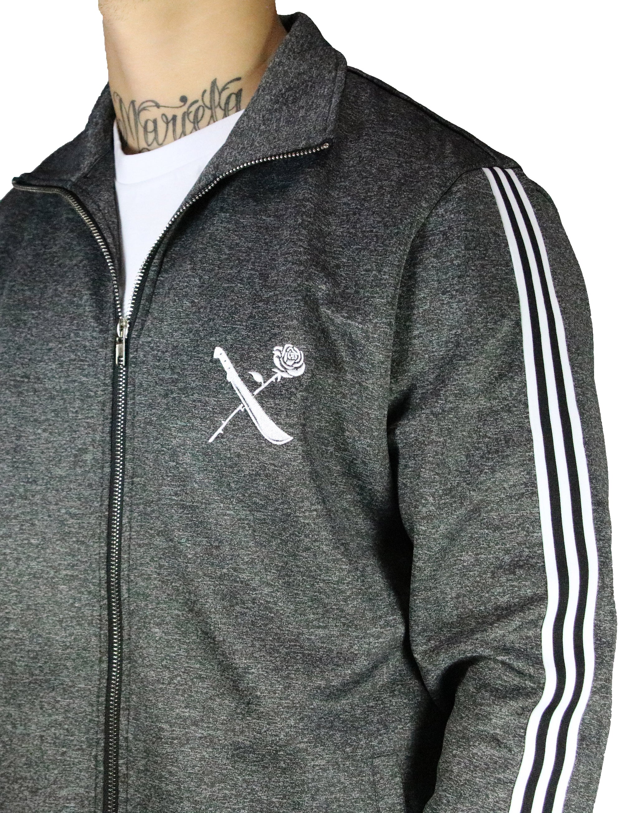SRVL Track Jacket Charcoal