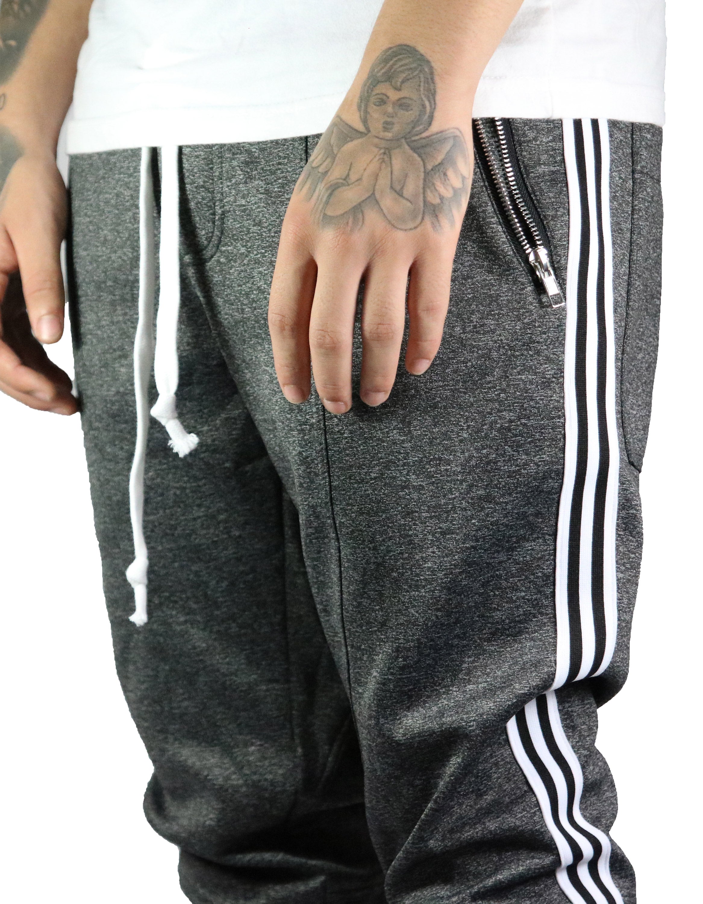 SRVL Track Pants Charcoal