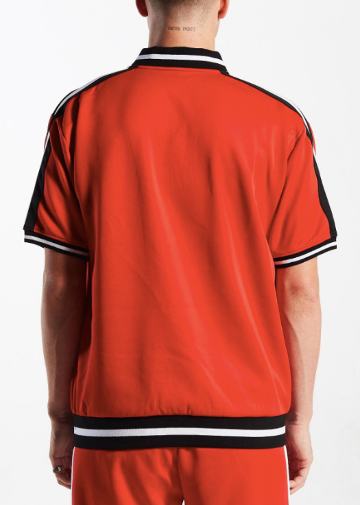 Winston Track Top Red/Wht