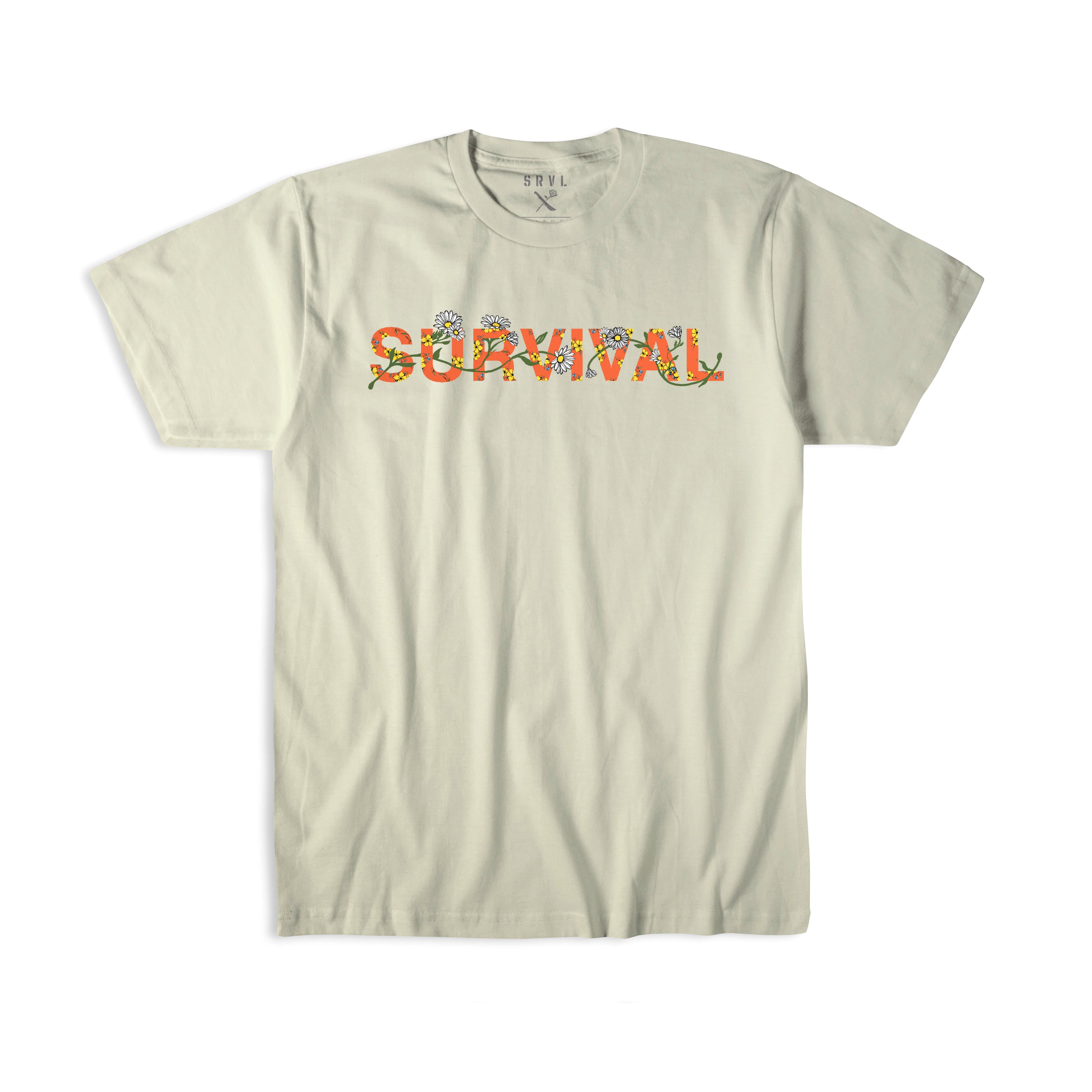 SRVL GARDEN TEE NATURAL