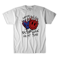 IN THE HEART TEE WHITE/RED