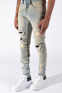 BLACK TRUFFLE JEANS YELLOW