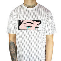 Tear Dot Tee White