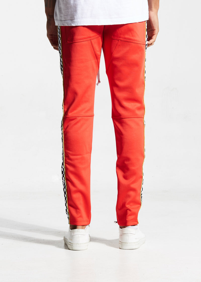 Velocity Track Pant Red