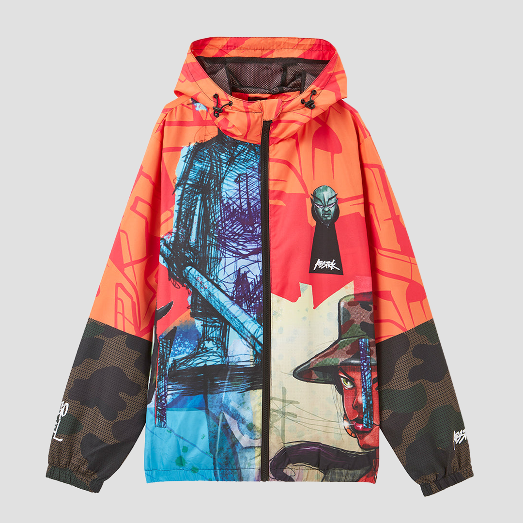 ABSTRK Windbreaker Orange