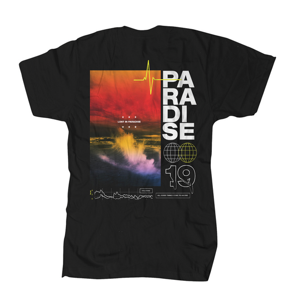 LOST IN PARADISE TEE BLACK