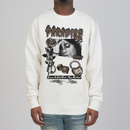 BREAK NO RULES CREWNECK CREAM