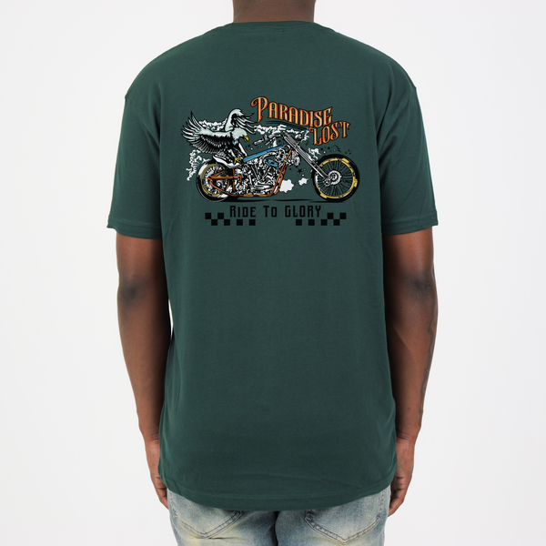 RIDE TO GLORY TEE FOREST