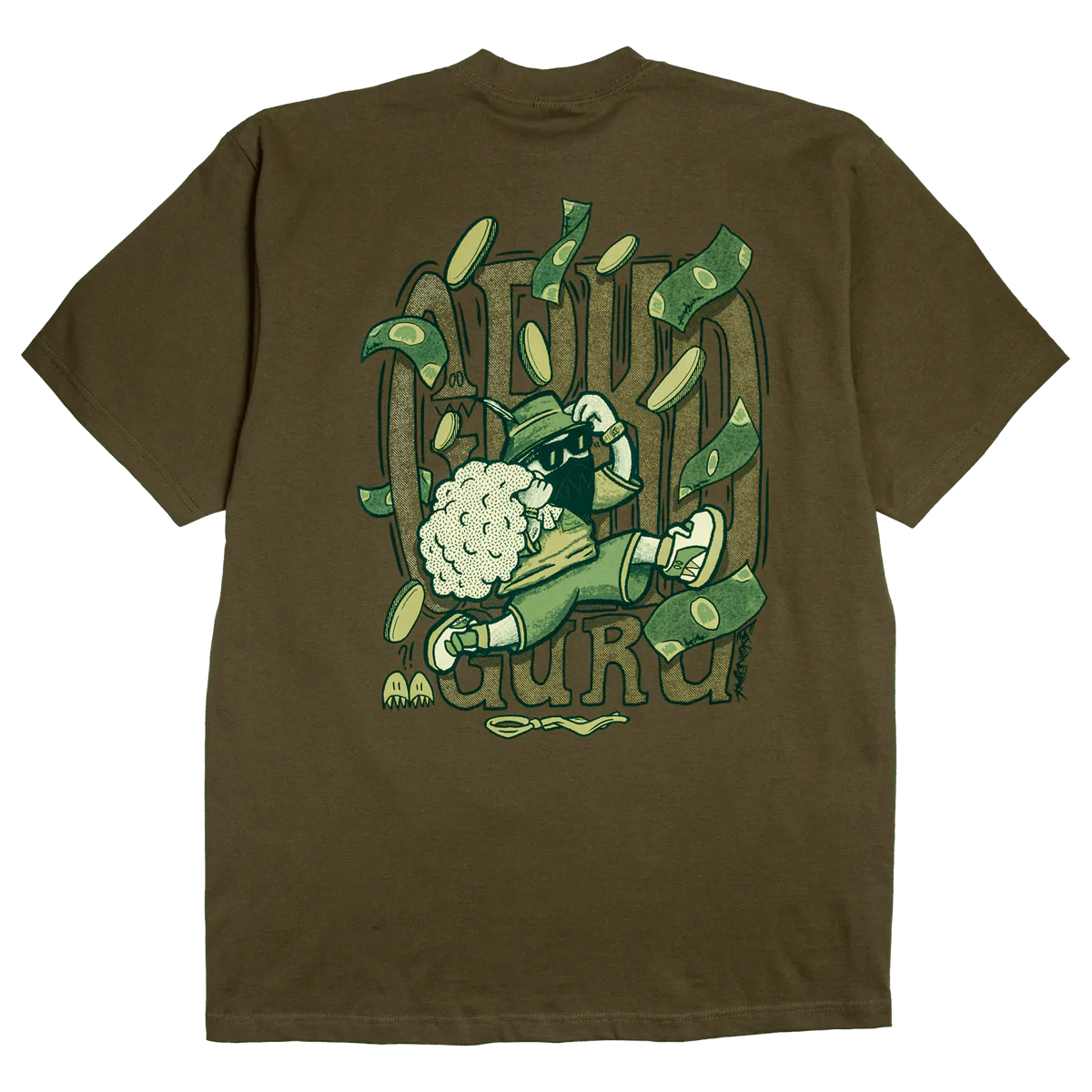 DA LOOT TEE OLIVE