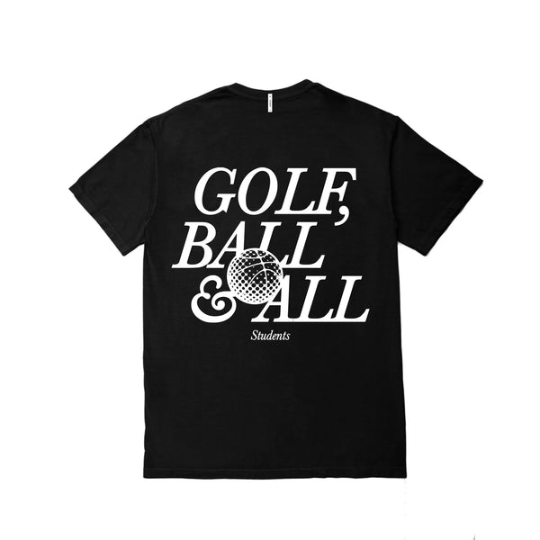 GOLF BALL & ALL TEE BLACK