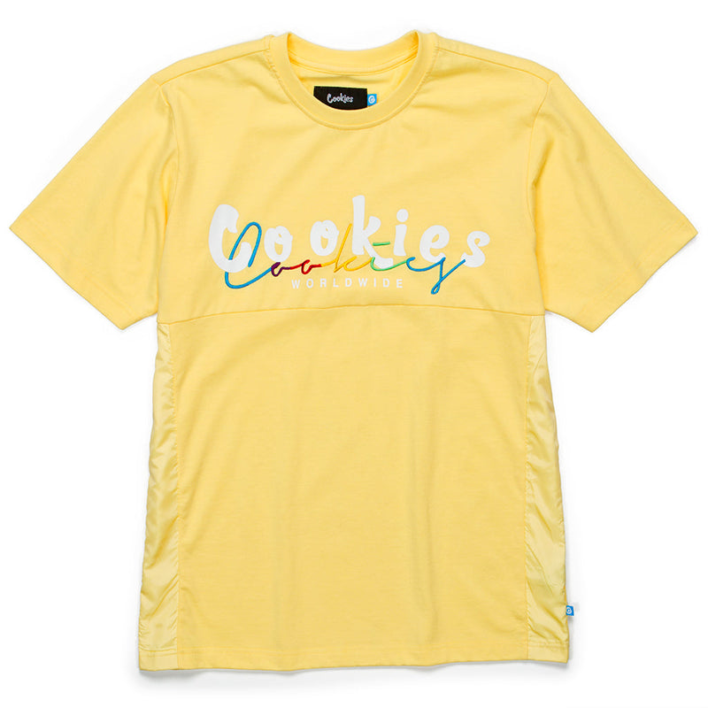 VERSAILLES KNIT TEE PALE YELLOW