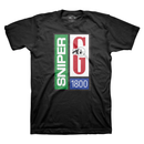 1800 BLOCK TEE BLACK