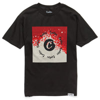 STEADY DRIP LOGO TEE BLACK/CREAM