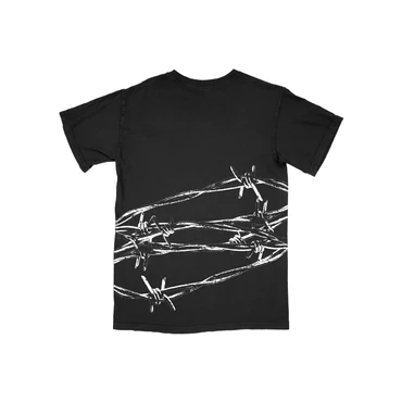 BARBWIRE TEE BLACK