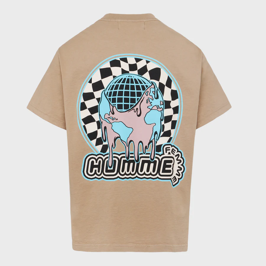 HF GLOBAL TEE TAUPE