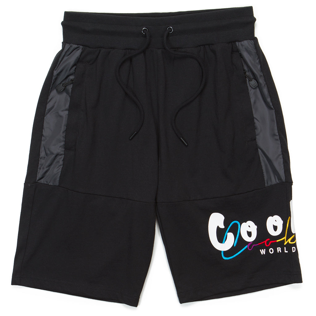 VERSAILES JERSEY SHORTS BLACK