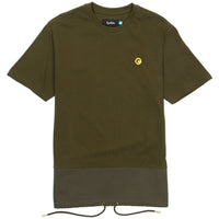 PROHIBITION BRUSHED COTTON TEE OLIVE