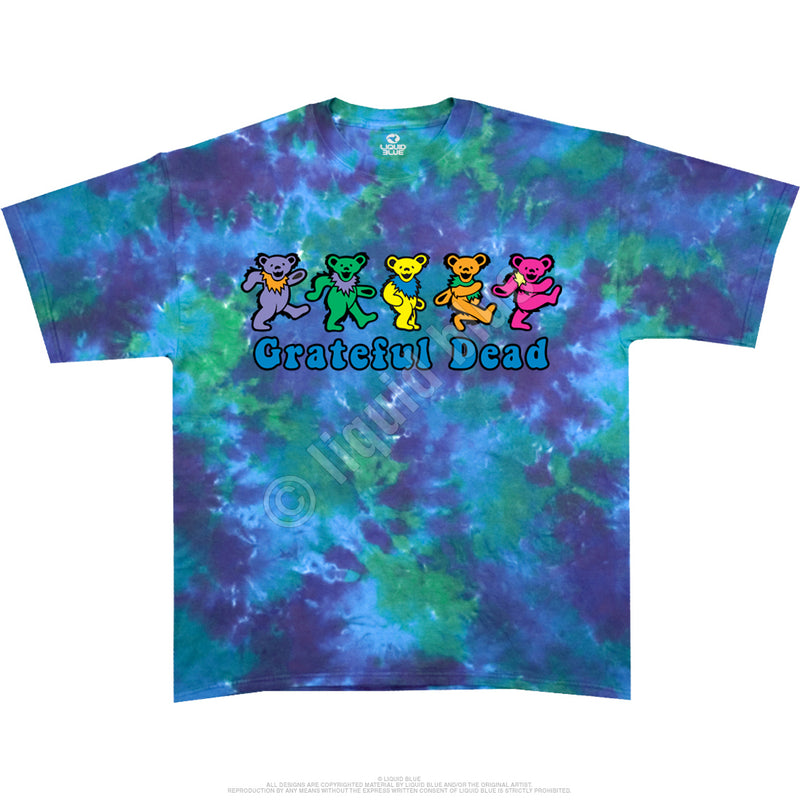 Dancing Bear Tie-Dye Tee