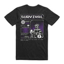 KING OF KINGS TEE BLACK/PURPLE