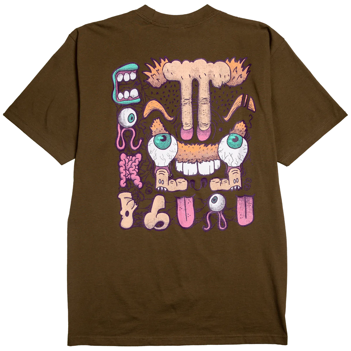 MISH MASK TEE OLIVE