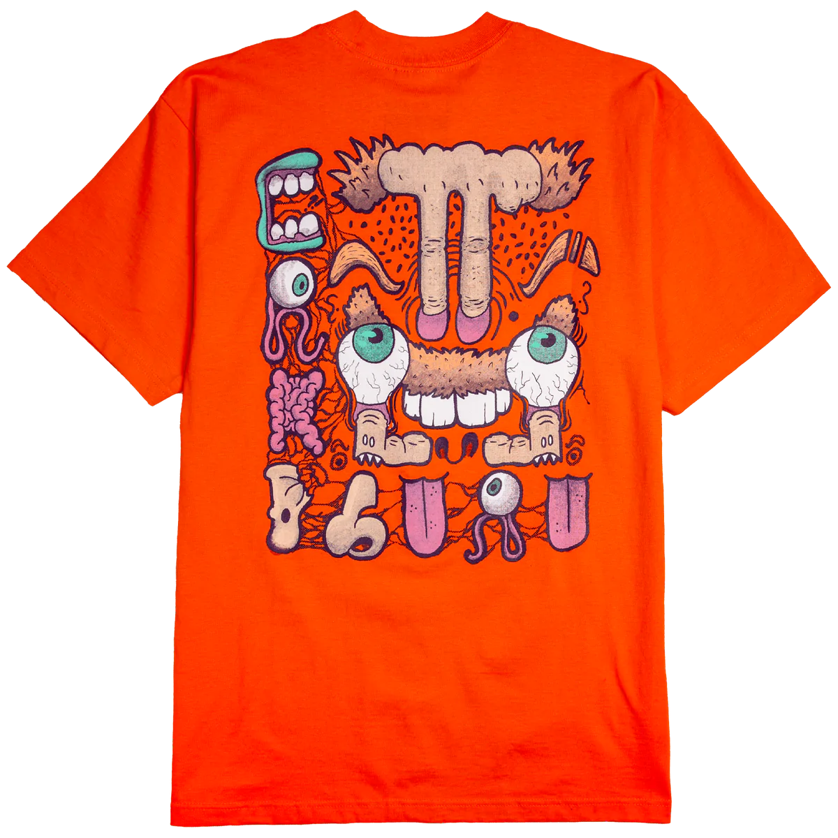 MISH MASK TEE ORANGE
