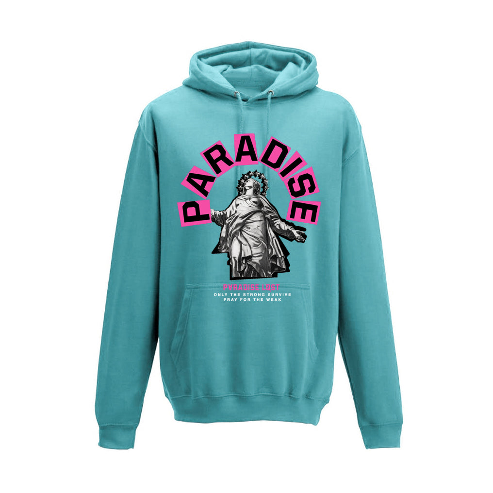 STATUE OF PARADISE HOODIE TEAL