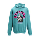 STATUE OF PARADISE HOODIE TEAL
