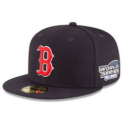 Men's Boston Red Sox New Era Navy 2004 World Series Wool 59FIFTY Fitted Hat
